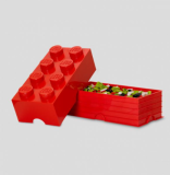 LEGO Brique de rangement 8 plots rouge (40041730)