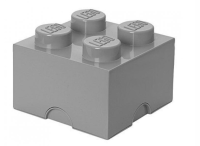 LEGO Brique de rangement 4 plots gris (40031740)