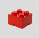 LEGO Brique de rangement 4 plots rouge (40031730)