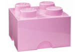 LEGO Brique de rangement 4 plots rose (40031738)