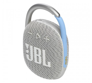 JBL Enceinte Ultra-Portable Étanche Blanc Clip 4 Eco JBLCLIP4ECOWHT