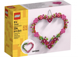 LEGO Décoration en forme de cœur (40638)