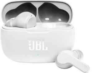 JBL Écouteurs sans fil Blanc VIBE 200 TWS BT JBLW200TWSWHT