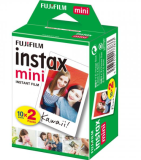 FUJIFILM Fuji Instax Mini Colour Instant Films Twin 2 Pack de 10 films