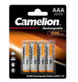 Camelion Pack de 4 piles AAA Micro 1100mAH