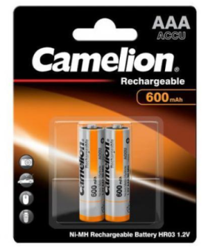 Akku Camelion AAA Micro 600mAH (2 piles)