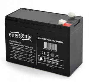 EnerGenie Batterie 12V 9 AH - BAT-12V9AH