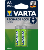 Varta Piles NiMH Mignon AA 800mAh Solar (Pack de 2) 56736 101 402