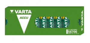 Varta Akku Mignon, AA, HR06, 1,2 V/2 100 mAh – Boîte de vente au détail Accu Power (paq...)