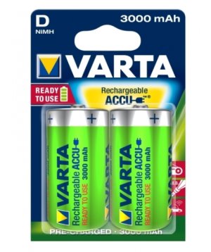 Varta Akku NiMH Mono D 3000mAh Blister (2 piles ) 56720 101 402