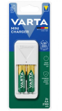 Varta Chargeur universel de batterie , mini chargeur - avec piles, 2x AA, vente au détail