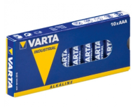 Varta Lot de 10 piles Alkaline Micro AAA LR03 Boîte industrielle 04003 211 111