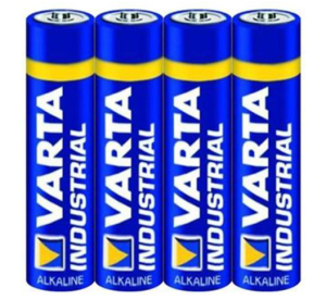 Varta Pack de 4 piles industrielles LR03 Micro AAA