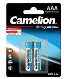 Camelion Batterie Digi Alkaline LR03 Micro AAA (2 piles )