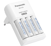 Panasonic Chargeur universel BQ CC55, AA/AAA avec piles, 4x AA 2000mAh