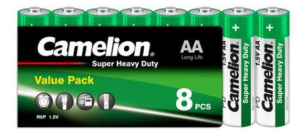 Camelion Pack de 8 piles R06 Mignon AA (Value Pack)