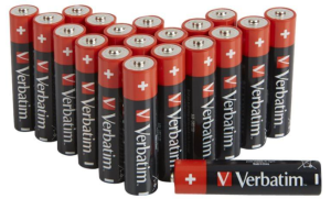 Verbatim Pack dew 24 piles Alkaline, Mignon, AA, LR06, 1.5V - Premium, Box