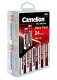 Camelion Pack de 24 piles Plus Alkaline LR6 Mignon AA