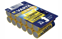 Varta Pack de 12 piles Alkaline, Mignon, AA, LR06, 1.5V - Longlife