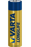 Varta Pack de 4 piles Alkaline, Mignon, AA, LR06, 1.5V Longlife