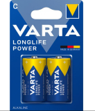 Varta Pack de 2 piles Baby, C, Alkaline, LR14, 1.5V - Longlife Power