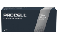 Duracell Paquet de 10 piles PROCELL Constant Mono, D, LR20, 1.5V