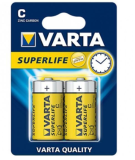 Varta Pack de 2 piles Superlife R14 Baby C