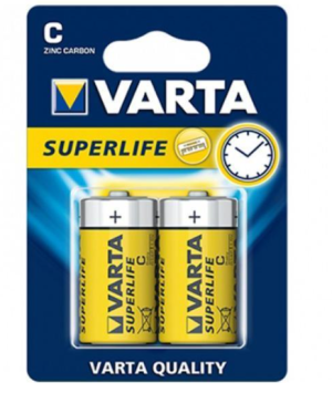 Varta Pack de 2 piles Superlife R14 Baby C