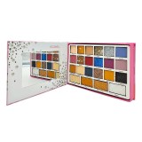 Coffret make up palette pink diamond leticia well 22 pièces + Miroir Intégré