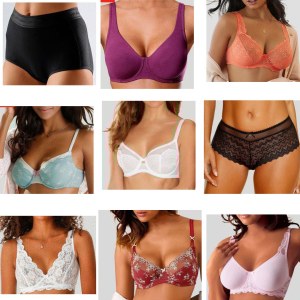 Mix de maillots de bain pour femmes et de slips de bain pour hommes provenant de diverses marques...