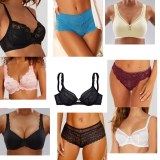 Mix de maillots de bain pour femmes et de slips de bain pour hommes provenant de diverses marques...