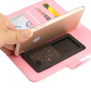 Déstockage Etui en portefeuille à rabat en simili cuir pour smartphone universel ( jusq...)