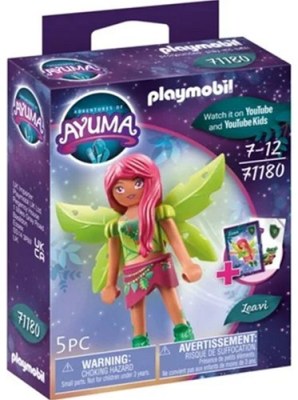 Playmobil Adventures of Ayuma Fée de la forêt Leavi 9x13cm EAN 4008789711809