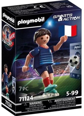 Playmobil Sports & Action Joueur France 9.5x14.5cm EAN 4008789711243