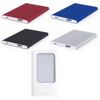 Power Bank "Telstan" en Aluminium - Objet publicitaire AVEC ou SANS logo - Cadeau clien...