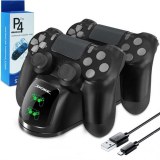 STATION DE RECHARGE POUR 2 PADS PS4 CS-02