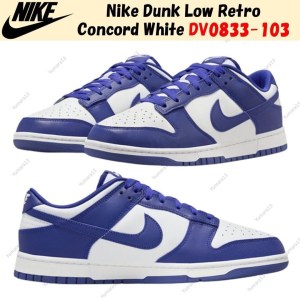 Nike Dunk Low Retro Concord blanc DV0833-103