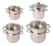 Galya cookware couscous pannen set 4L, 6L, 8L, 12L - Galya cookware