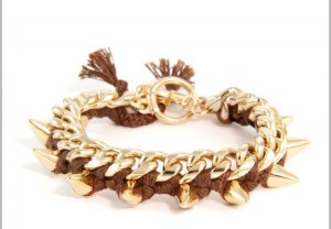 Grossiste bracelet shamballa spike coton