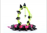 Grossiste bracelet shamballa spike noir