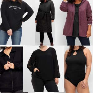 Vêtements pour femmes de la marque Sheego, mix de grandes tailles