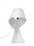 Lampe blanche en aluminium