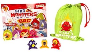 Mini Star Monsters Blindbag - 3 Star Monsters dans le sac assorti 12x15 cm - Neuf (EAN...)