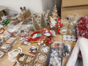 Palette de décorations de Noël - 1000 pièces Très Variés