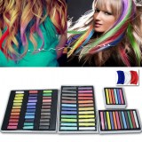 Lot de boites de Craies pour Cheveux Hair Chalk