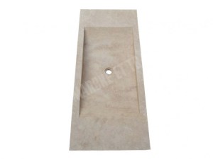 Travertin Classique Beige Évier 120x50 cm