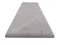 Travertin Beige Couvertine Sortant 25x61 cm