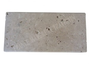 Travertin Beige Couvertine avec goutte d'eau 30,5x61 cm