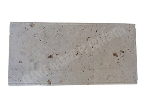 Travertin Beige Couvertine avec goutte d'eau 30,5x61 cm