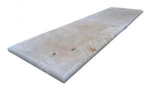 Travertin Beige Couvertine Sortant 35x61 cm